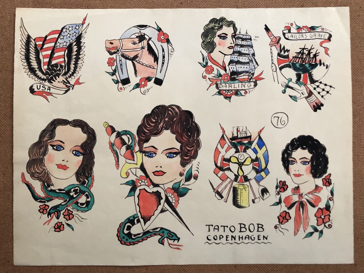 Flash-arkki, tatuoija Tato Bob