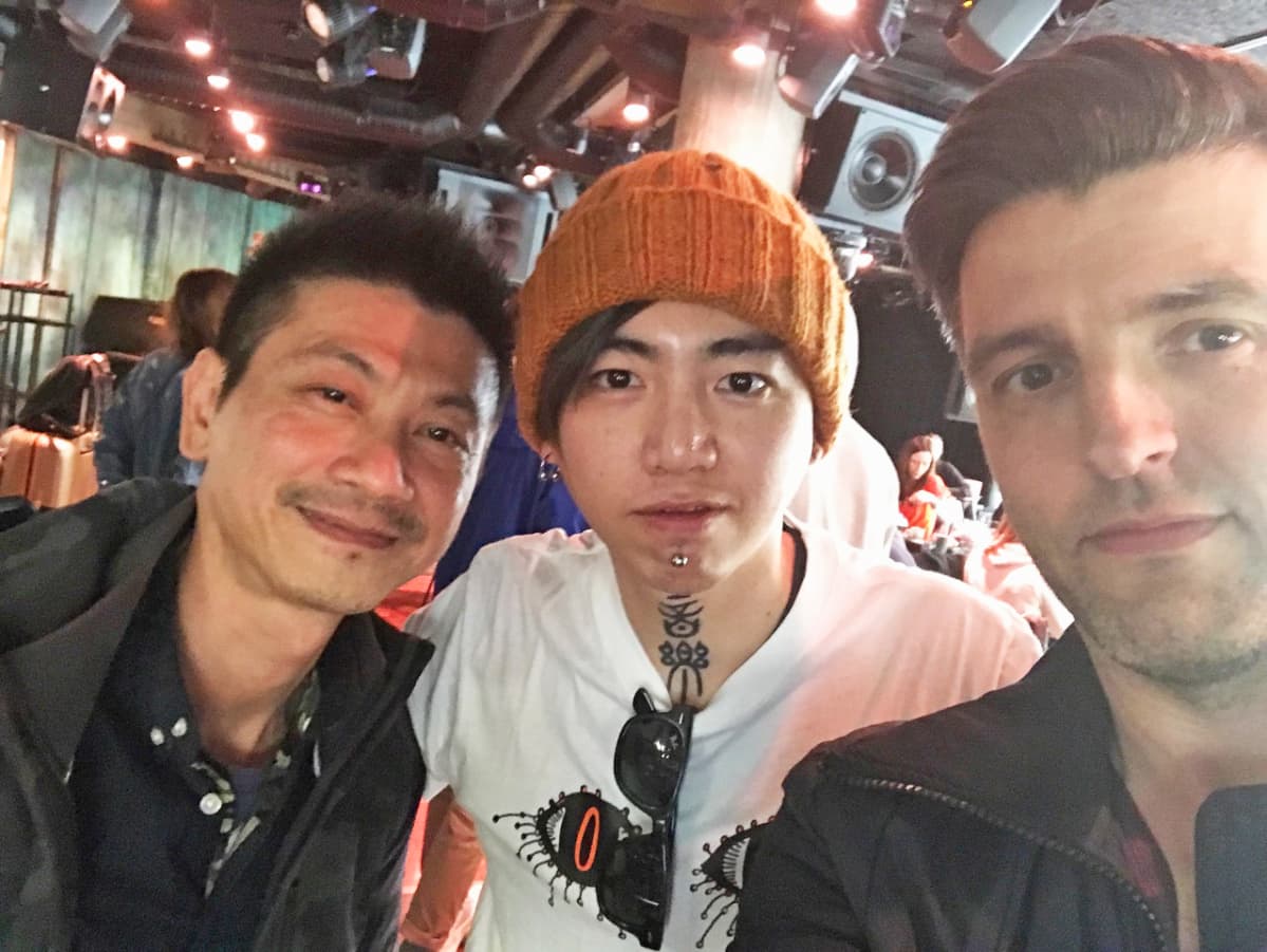 Gino Chen, R-chord ja Janne Hyöty