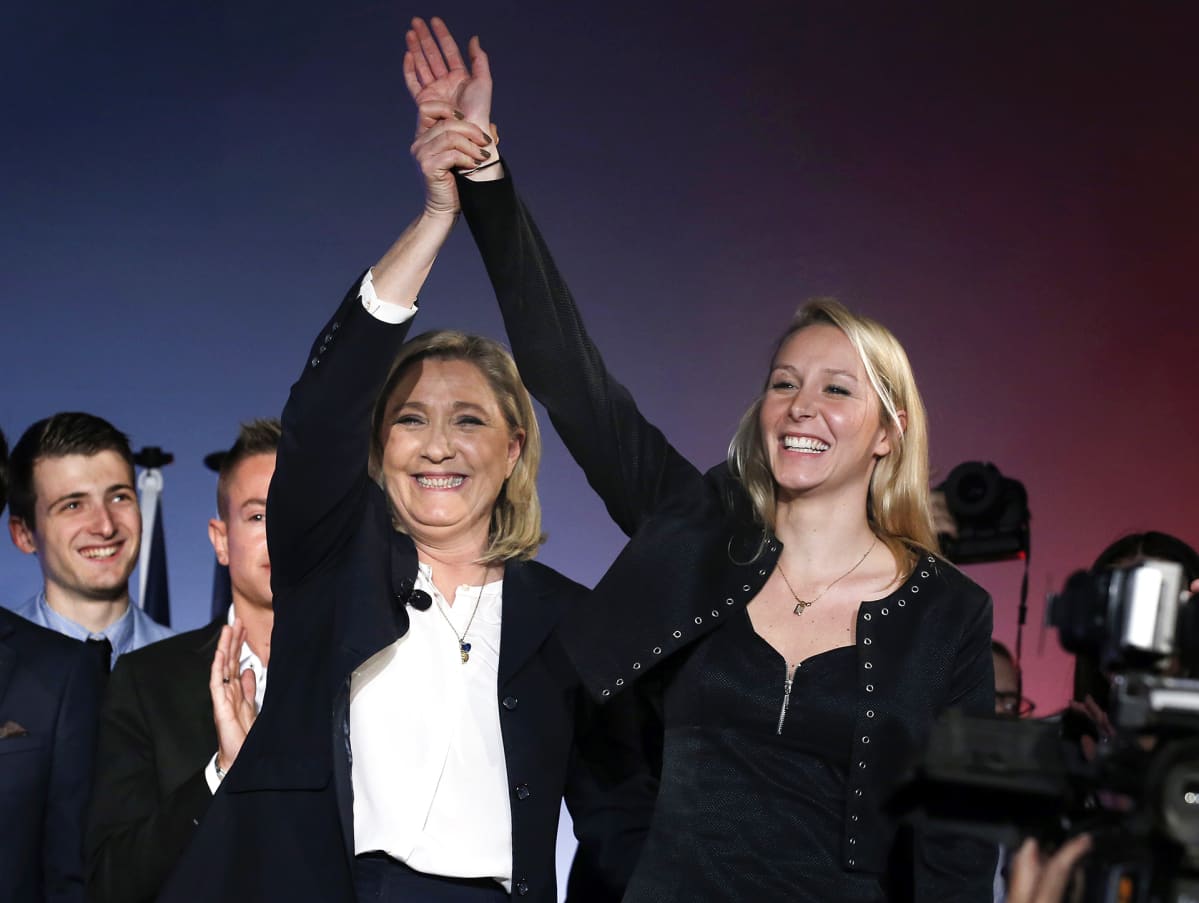 Marine Le Pen ja Marion Maréchal