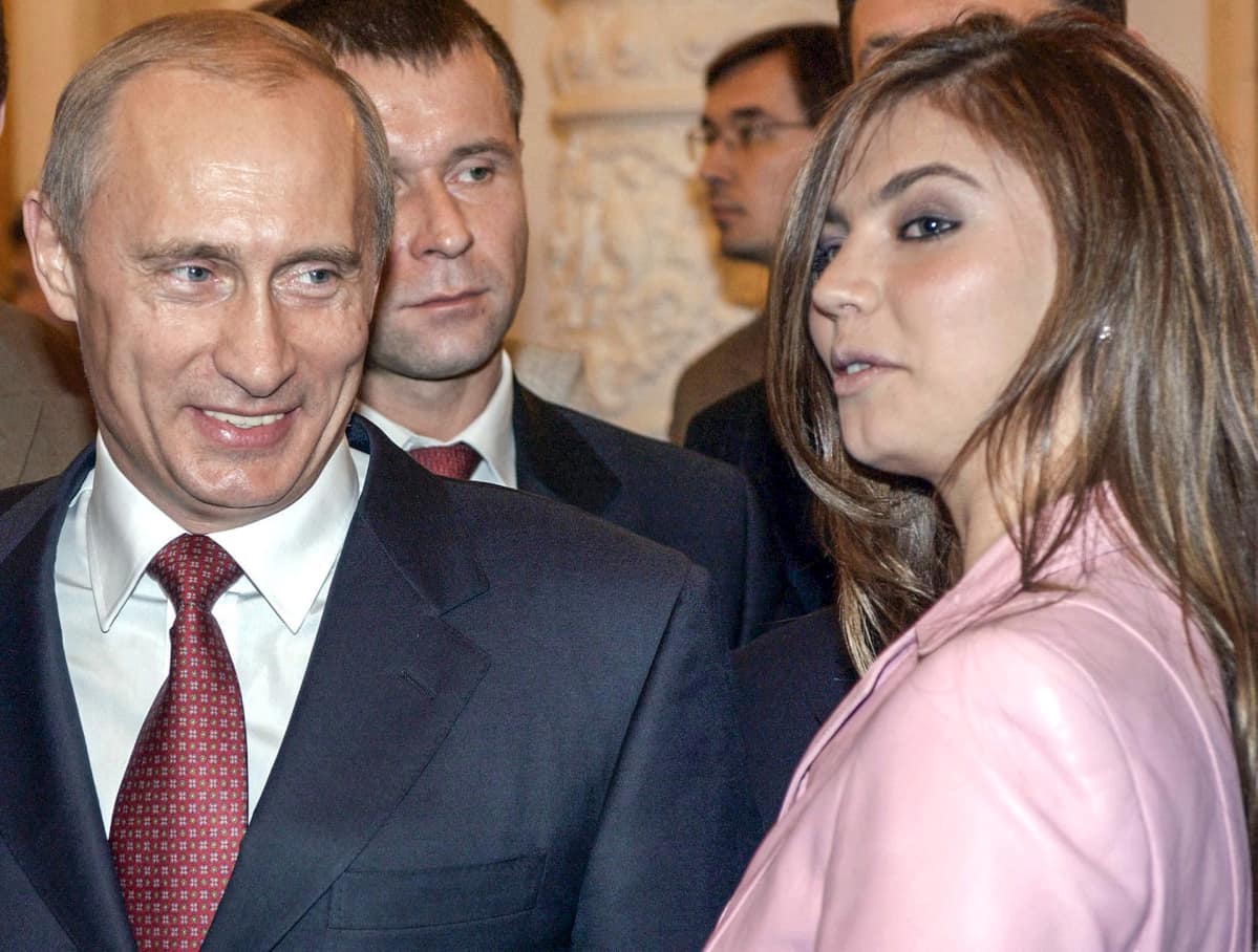 Alina Kabajeva ja Vladimir Putin