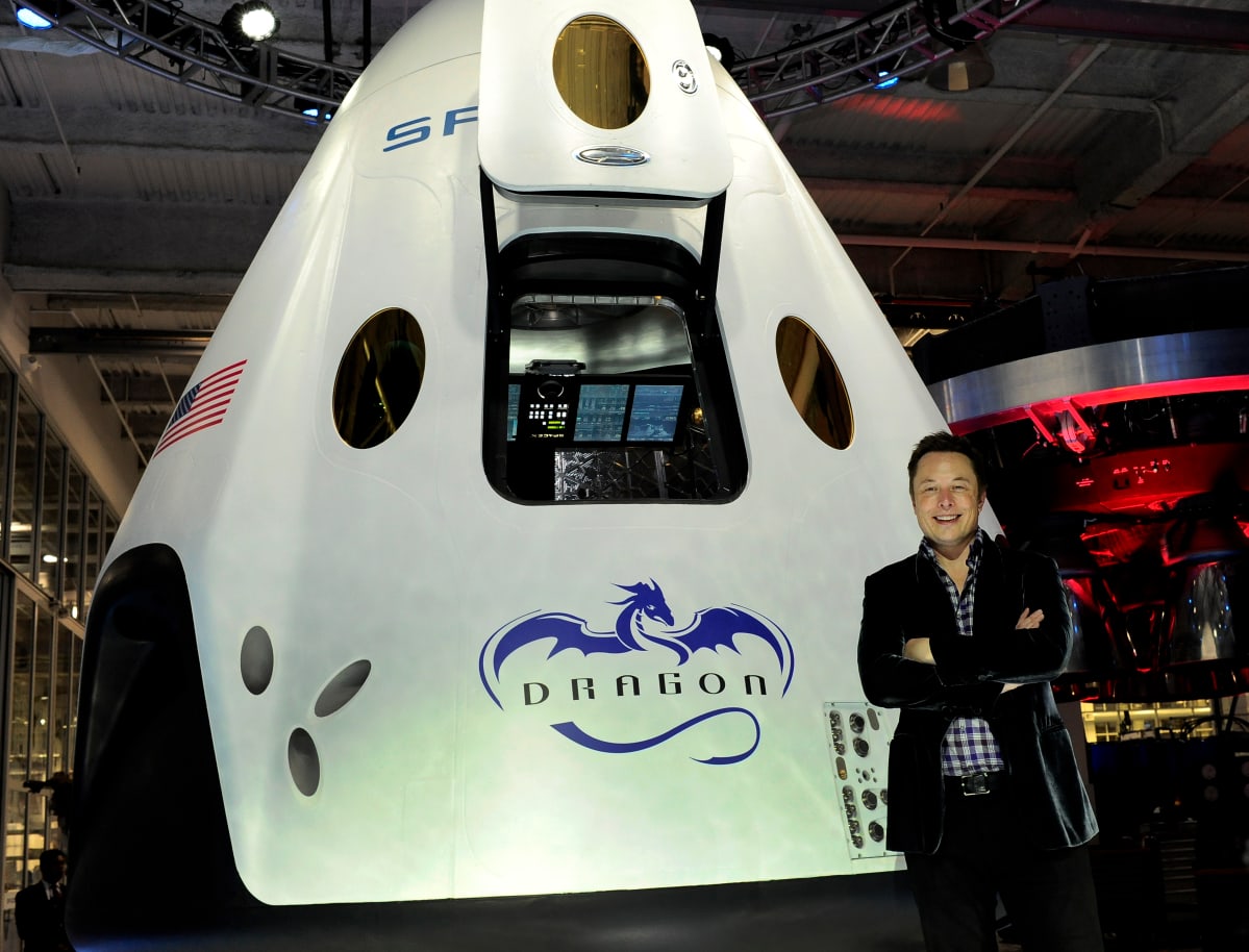 SpaceX Dragon 2 space craft unveiled