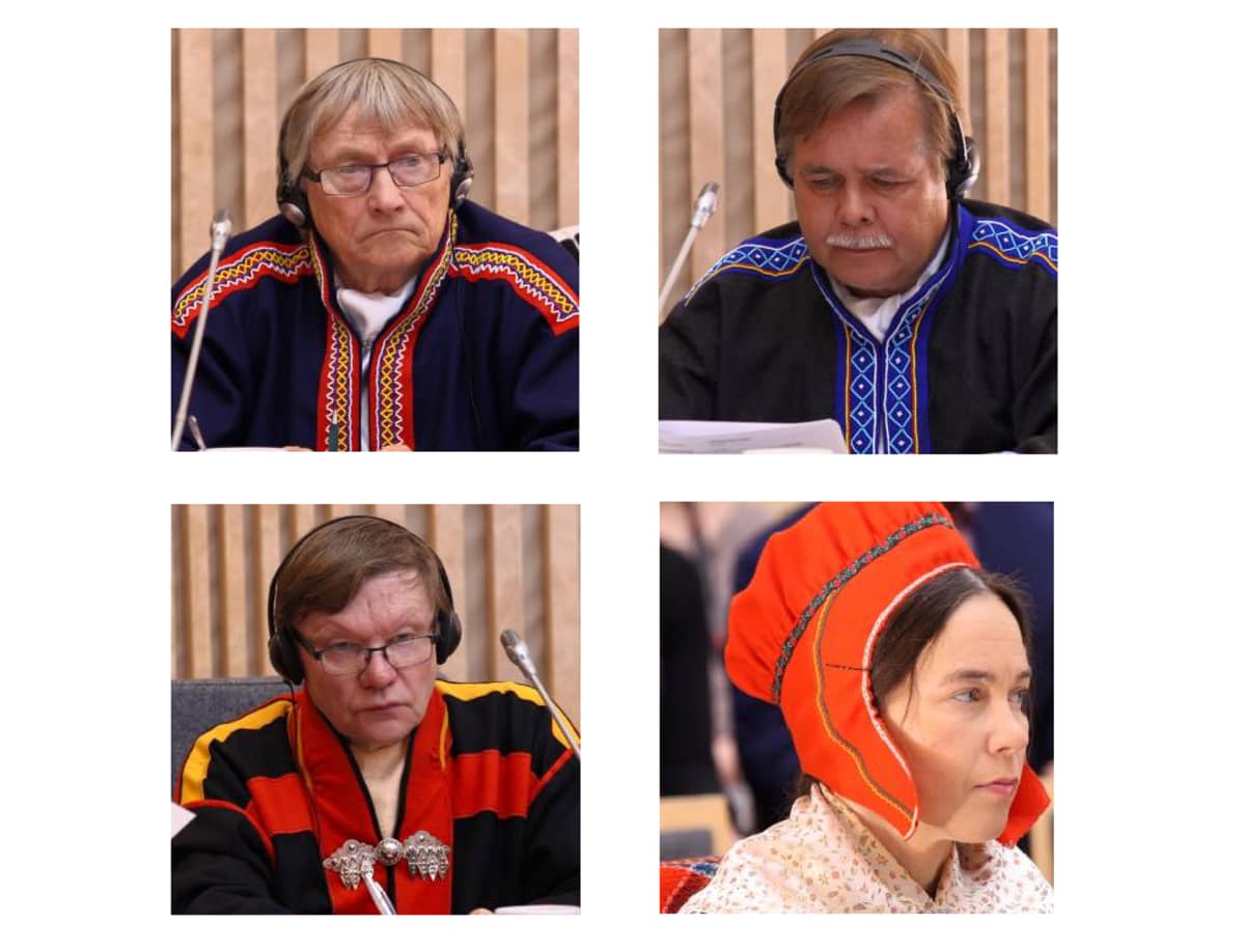 TaunoHaltta, Pertti Heikkuri, Veikko Guttorm ja Anna Morottaja eai vuolgge evttohassan sámediggeválggaide.