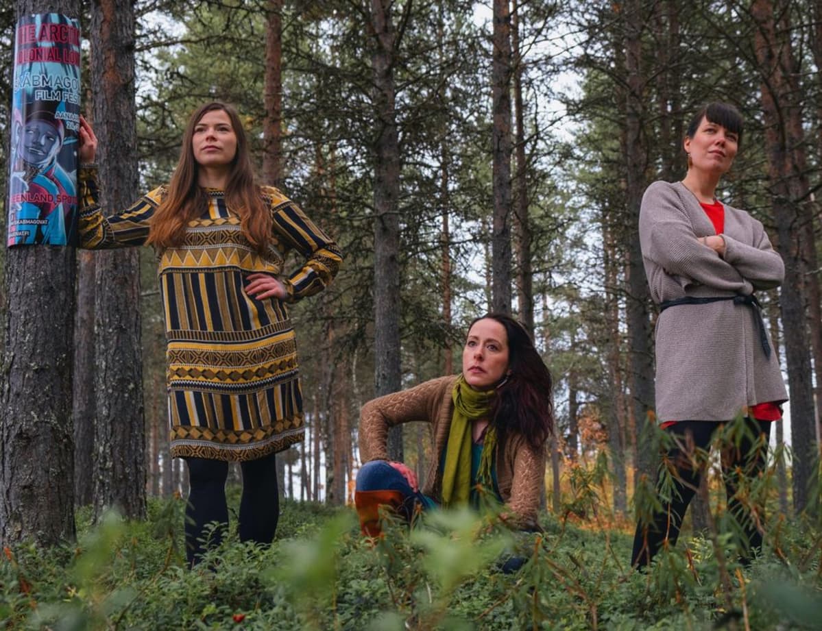 Anni Koivisto, Taru Arrela ja Tiina-Maria Aalto.