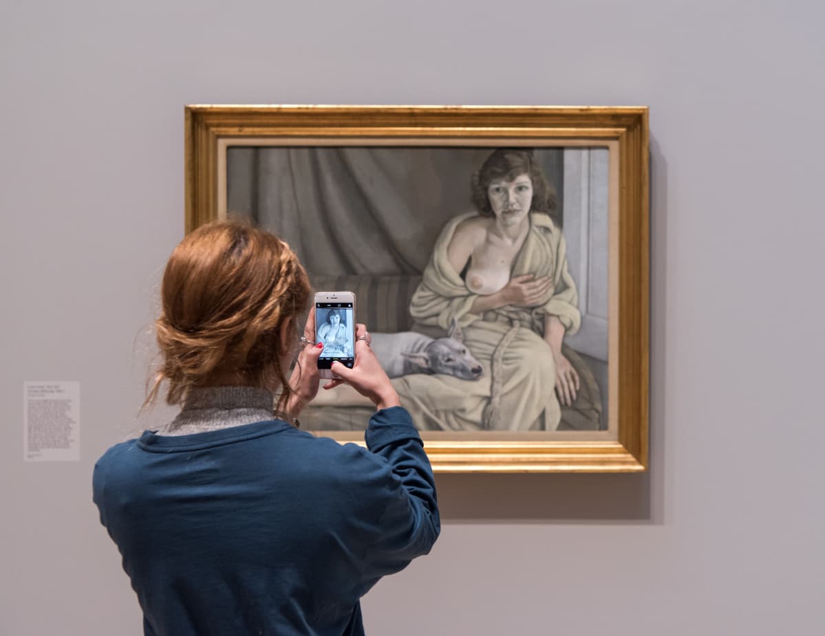 Lucian Freud: Girl With a White Dog (1950-1951).