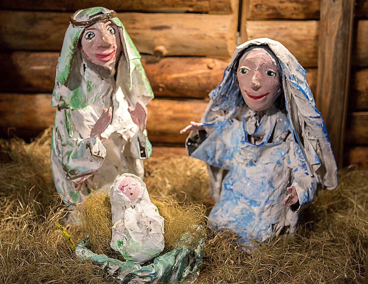 Valmiit seiminuket Lauritsalan kirkossa.