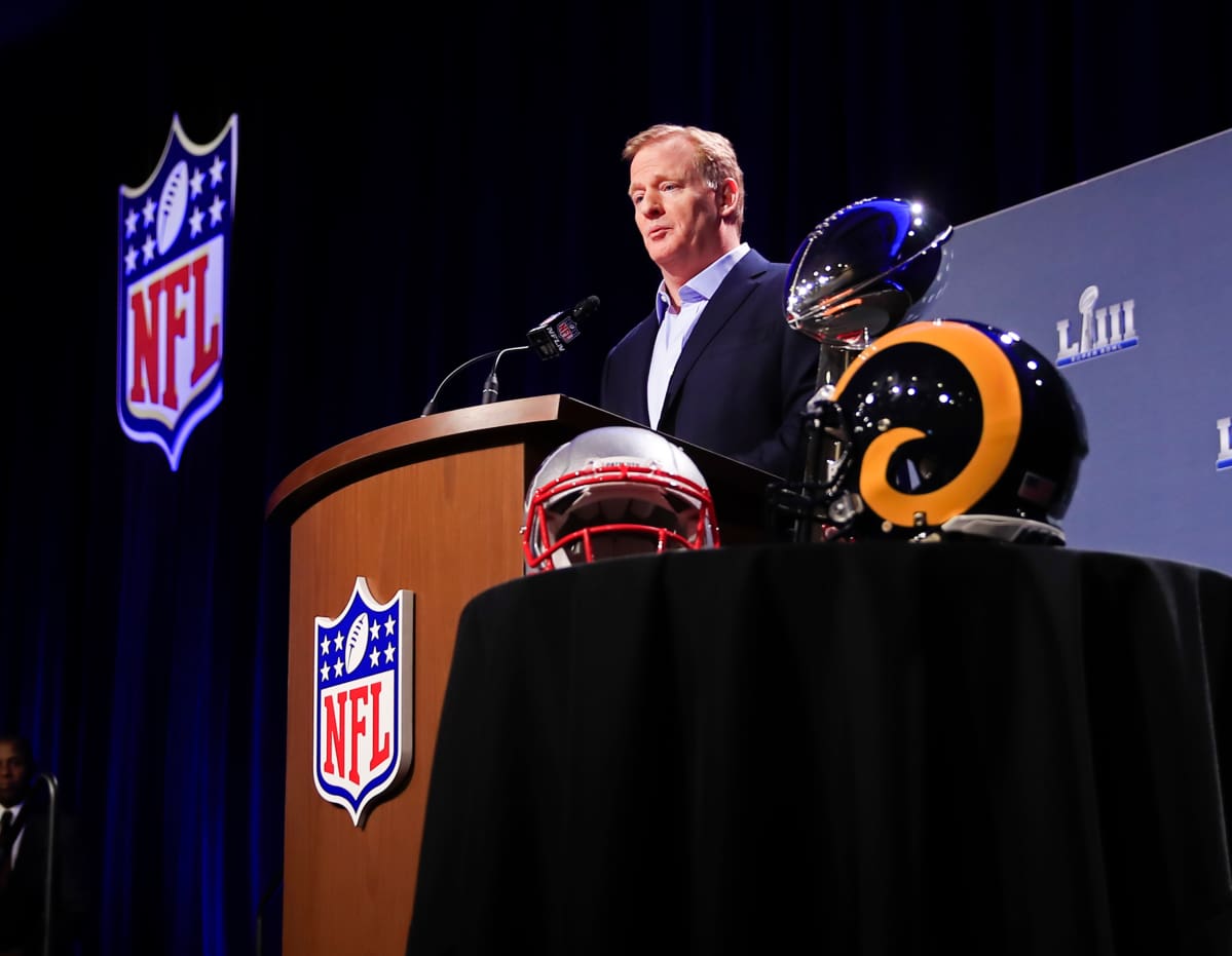 NFL komissaari Roger Goodell