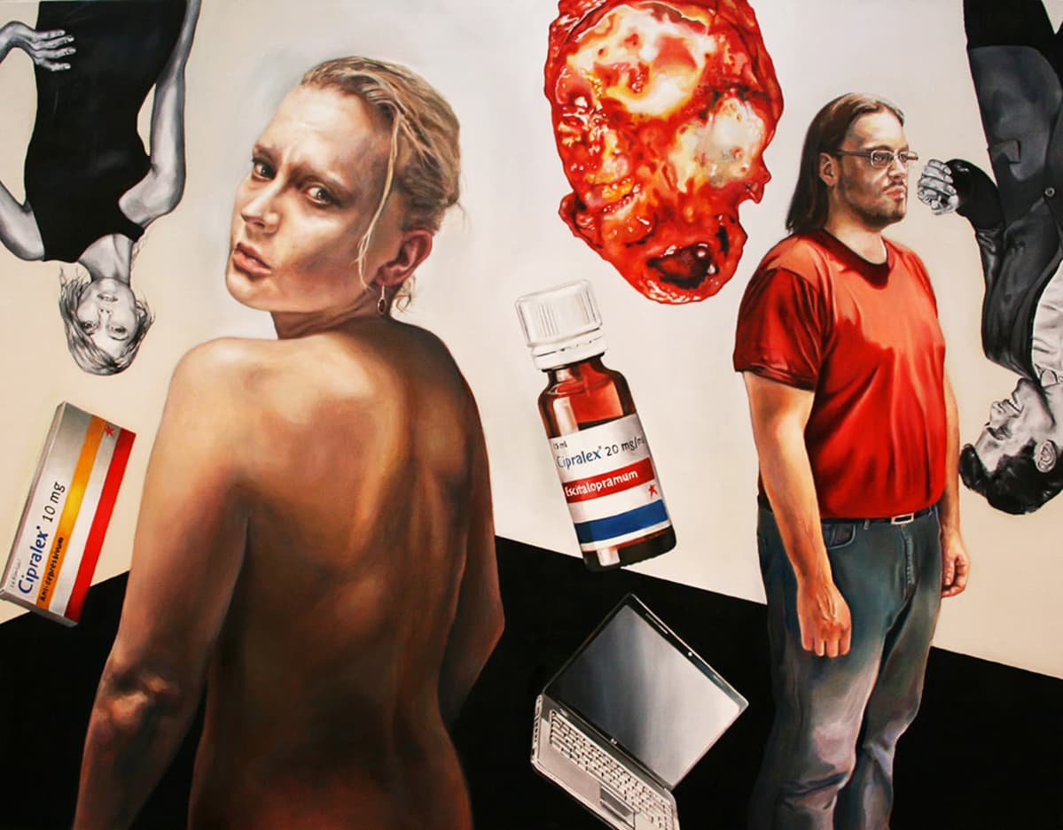 Mikko Rekosen teos Allegory.