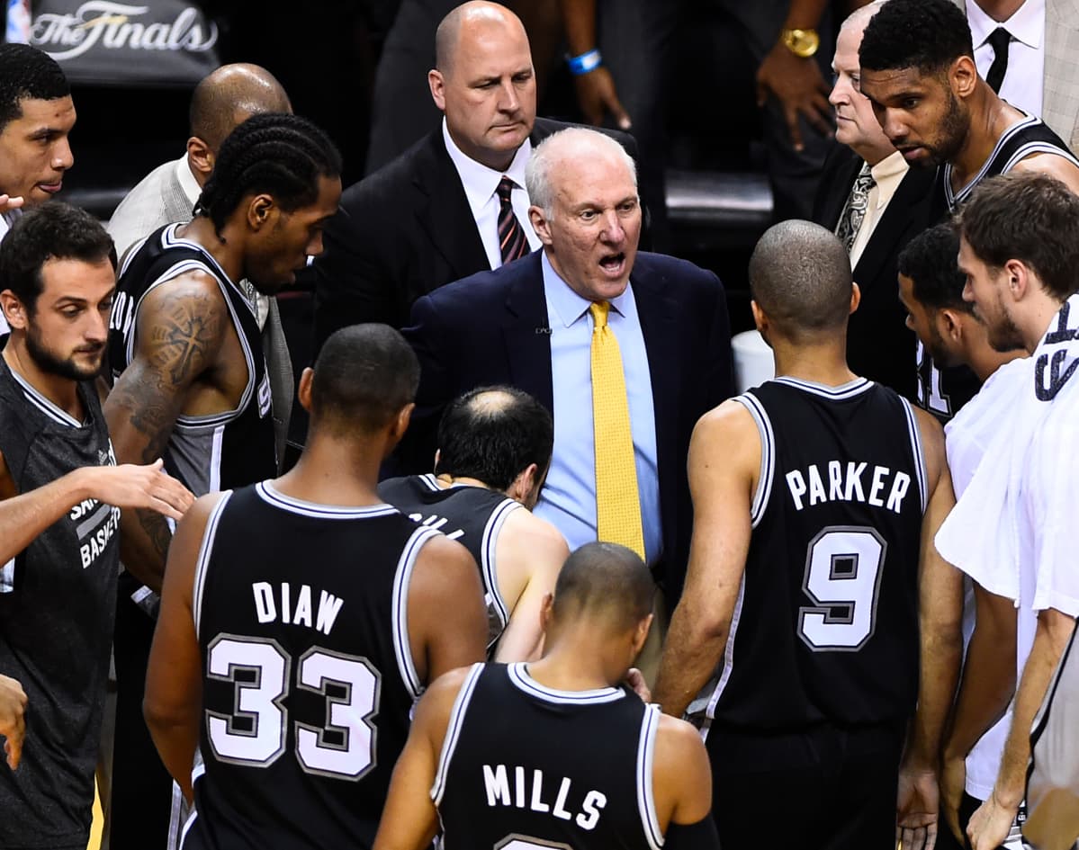Gregg Popovich on valmentanut San Antonio Spursia 23 vuotta.