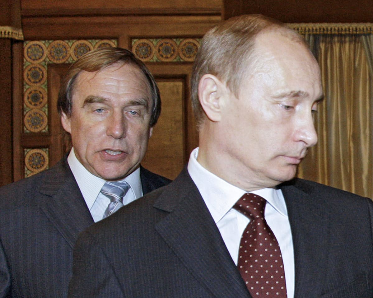 Sergei Roldugin ja Vladimir Putin.
