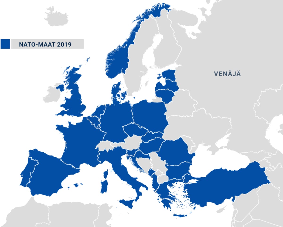 Nato-maat Euroopassa 2019