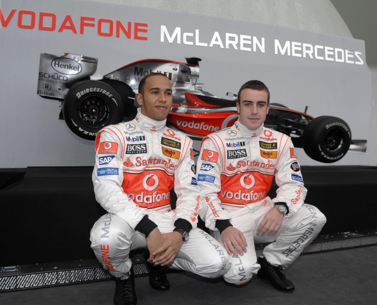 Lewis Hamilton, Fernando Alonso McLaren 2007