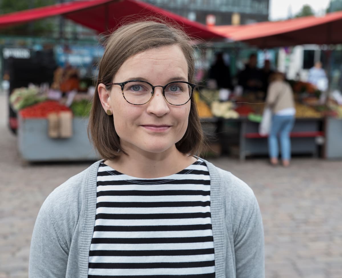 Helsingin yliopiston tutkija Senja Laakso.