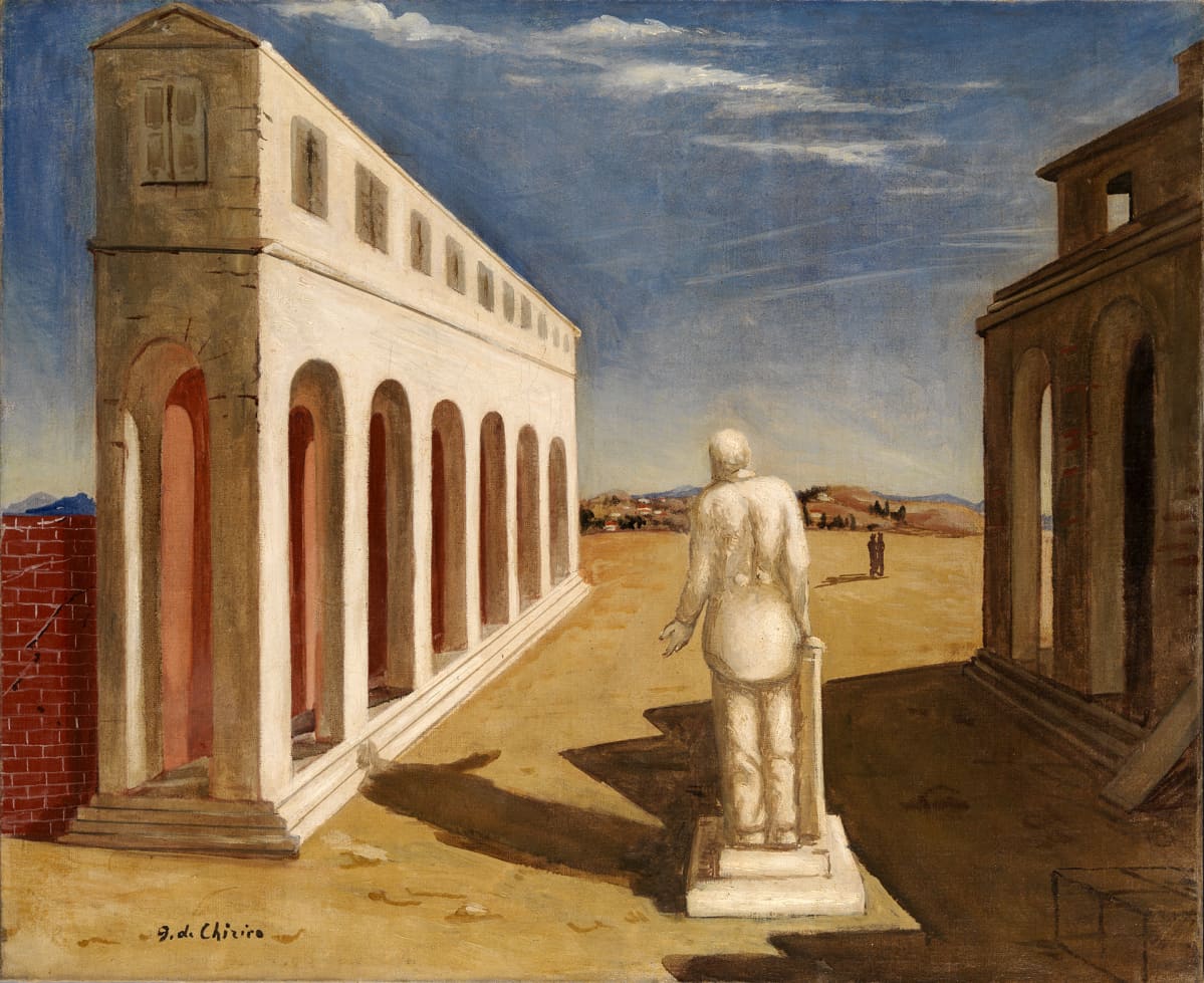 Giorgio de Chirico: Piazza d'Italia