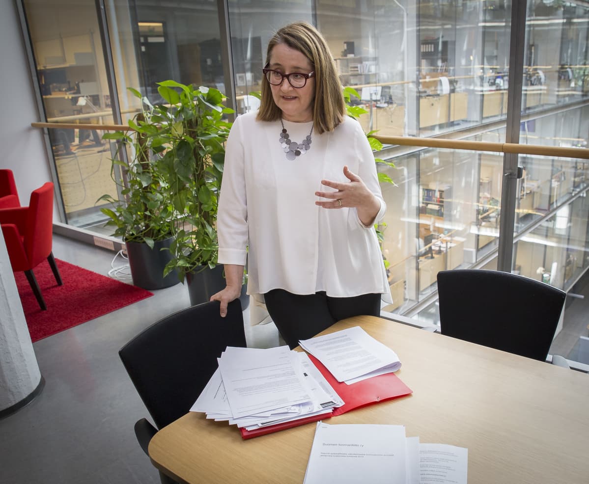 Käräjäoikeuden tuomari Minna Hällström