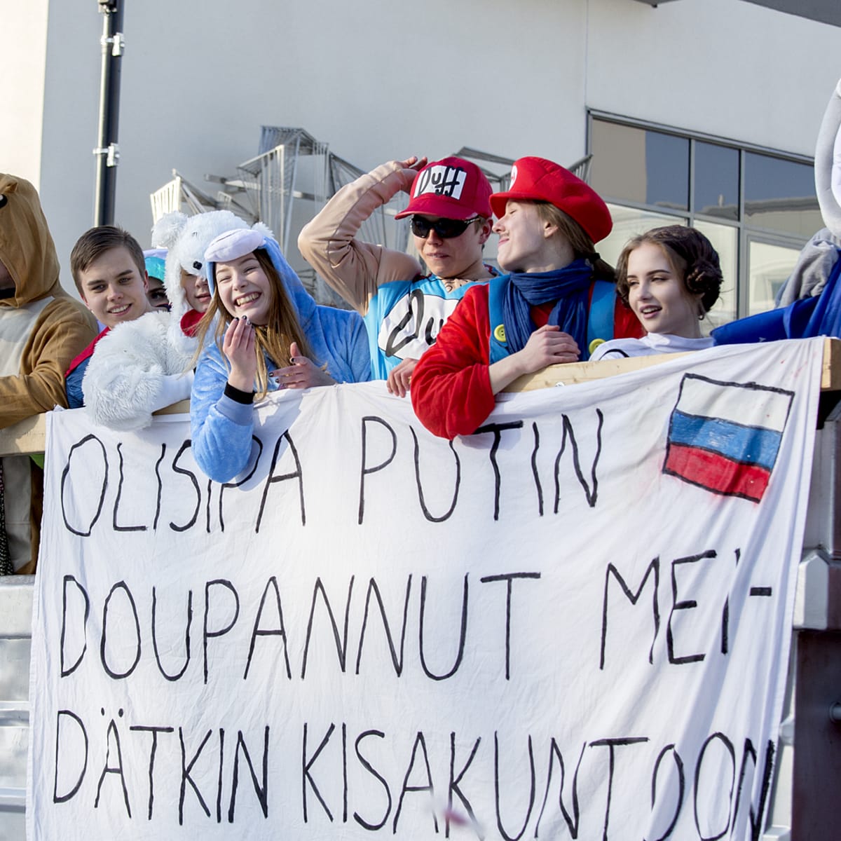 Penkkarit Lappeenrannassa.