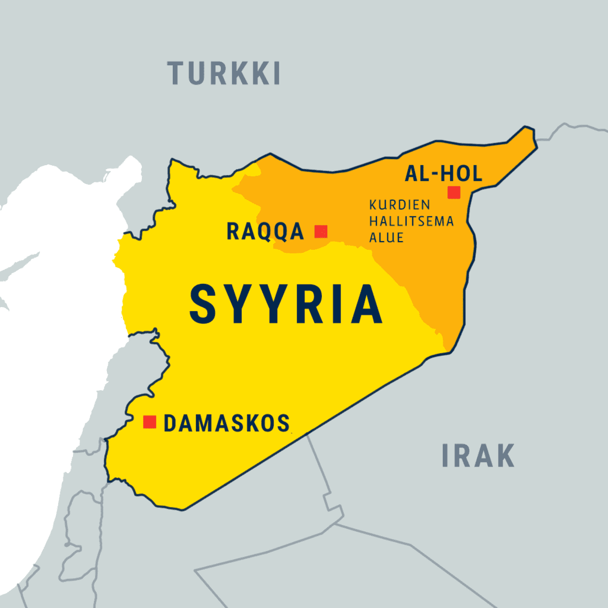 Syyrian kartta