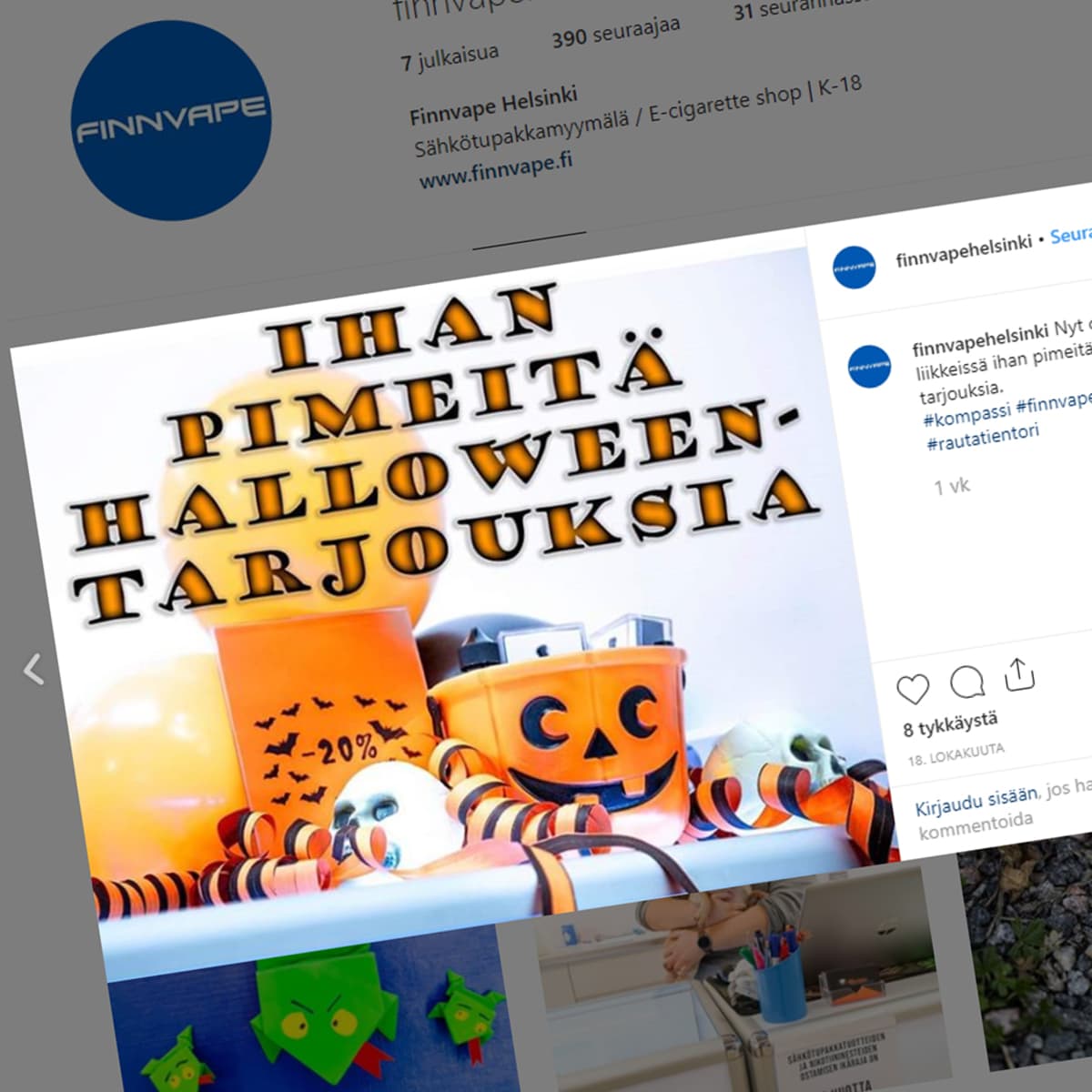 Finnvape mainos