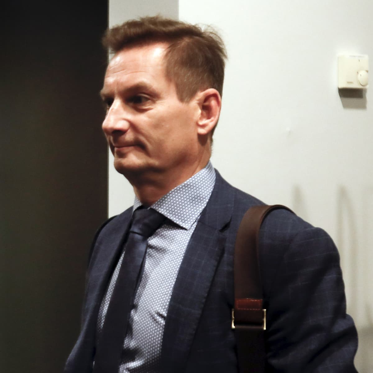 Kai Telanne Pirkanmaan käräjäoikeudessa.
