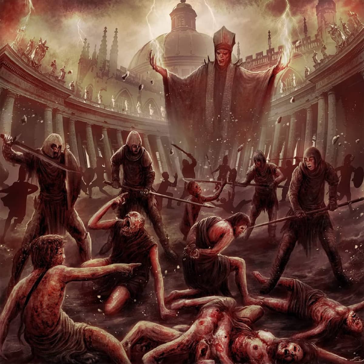 Death metal, Rudi Gorgingsuicide Art Yanto, Damned By The Pope