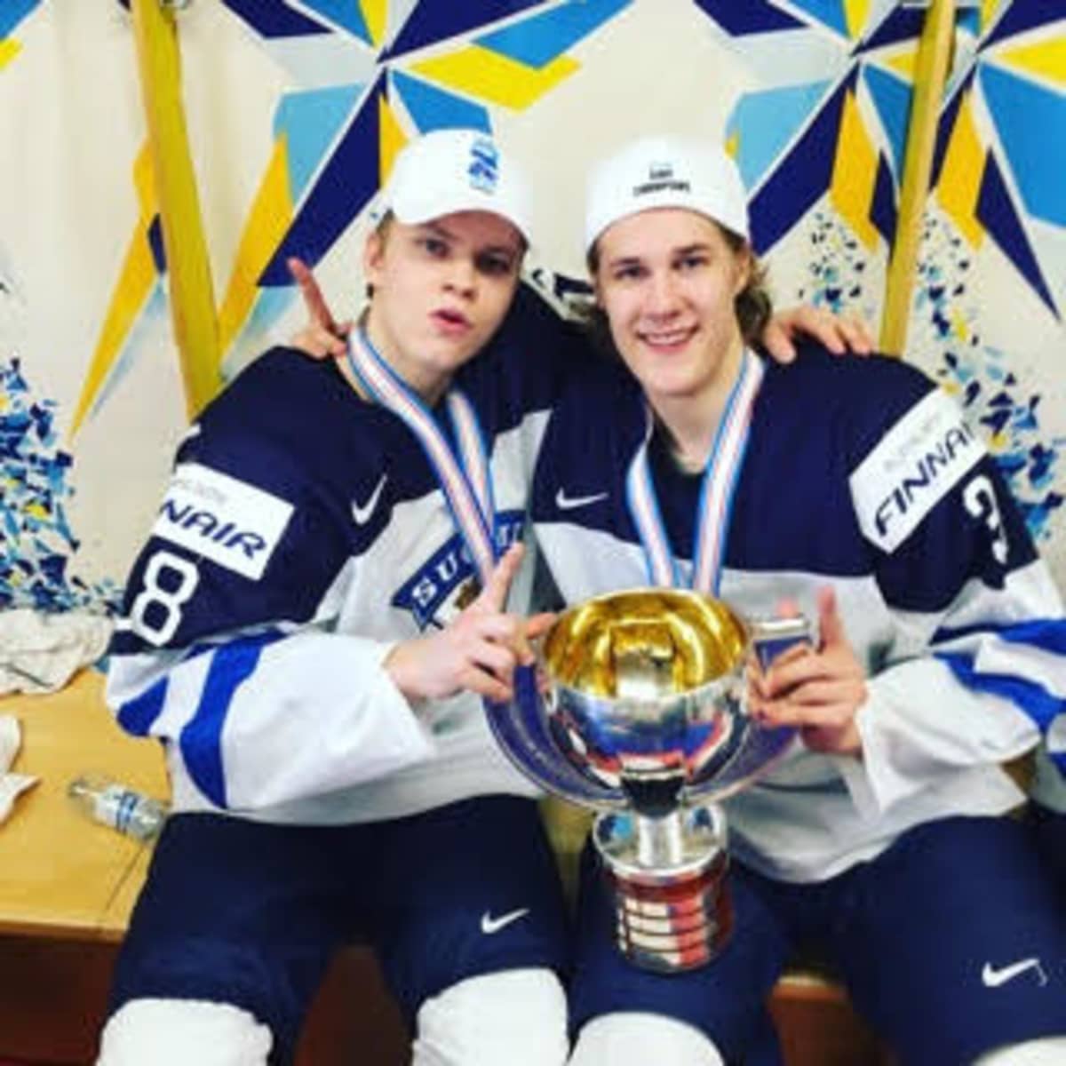 Vili Saarijärvi ja Miro Keskitalo