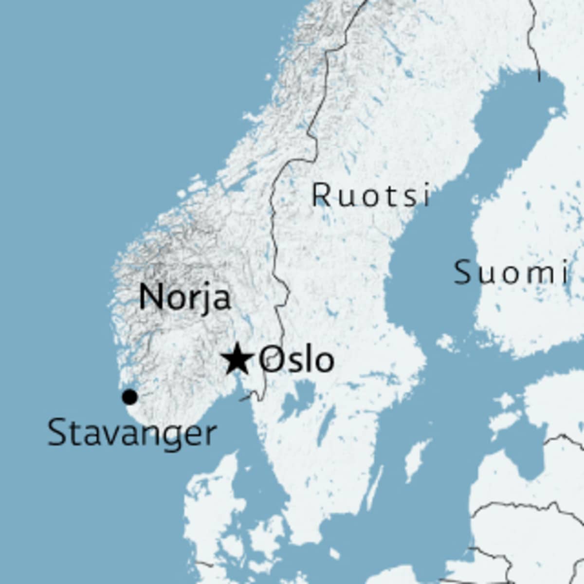 Norja kartta