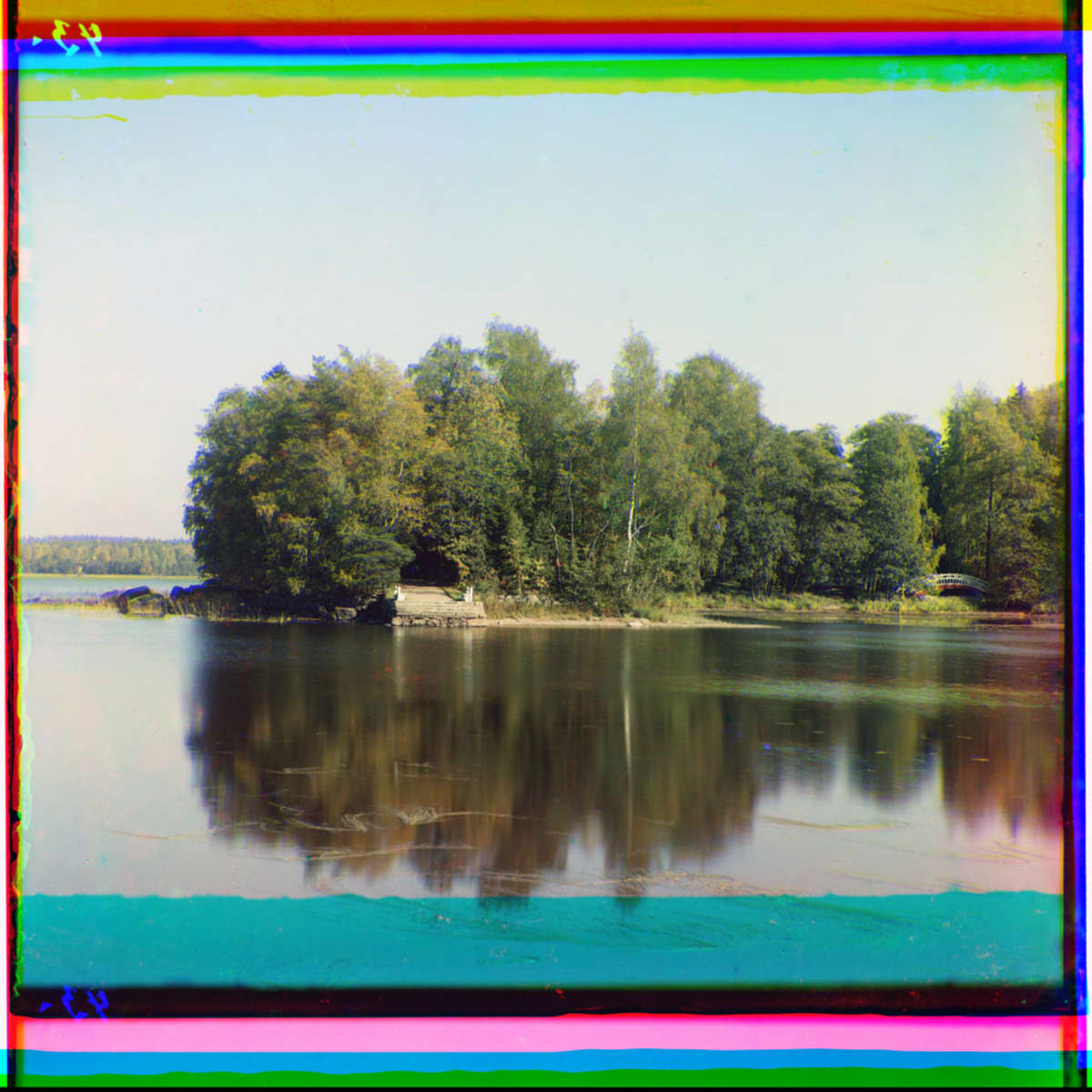Monrepos’n rantaa Viipurissa vuonna 1903.