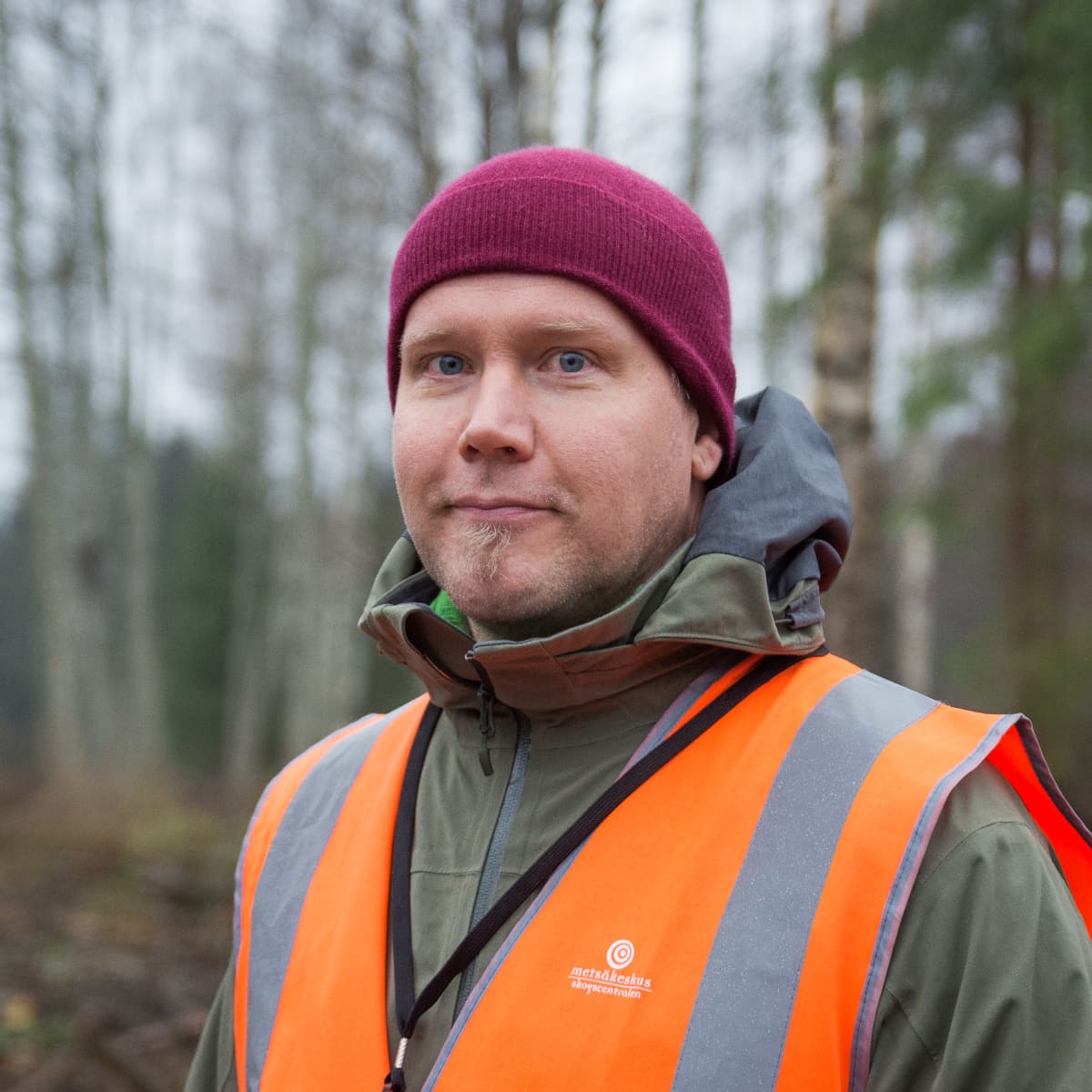 Projektipäällikkö Jyri Pääkkönen Metsäkeskuksesta.