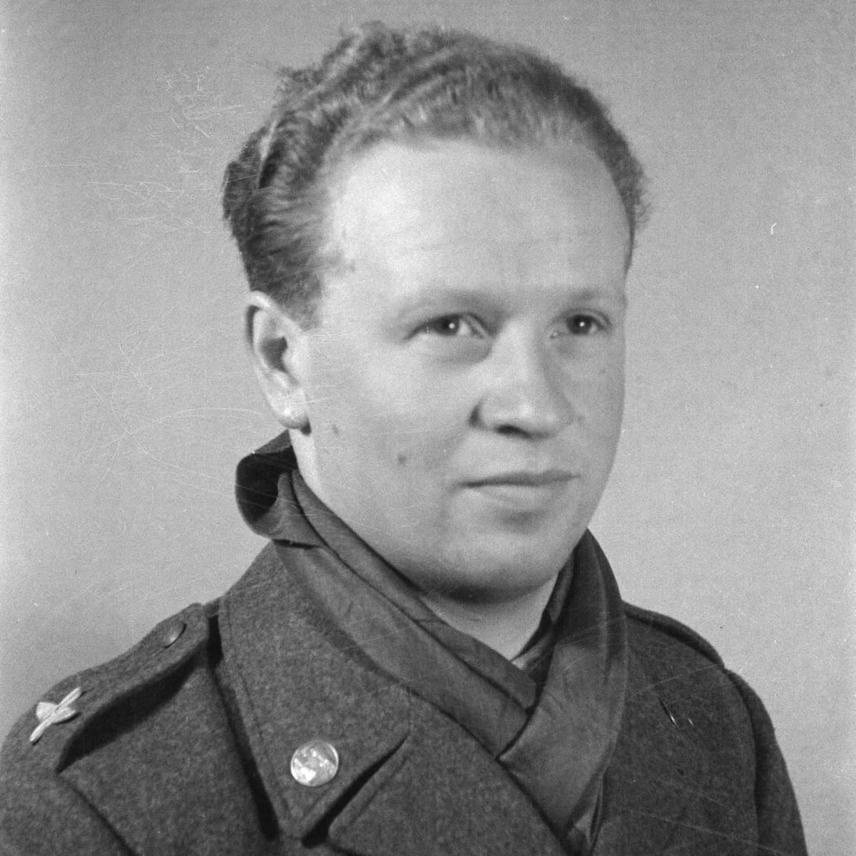 Ruotsalaisena vapaaehtoisena talvisotaan osallistunut John Sjöqvist.
