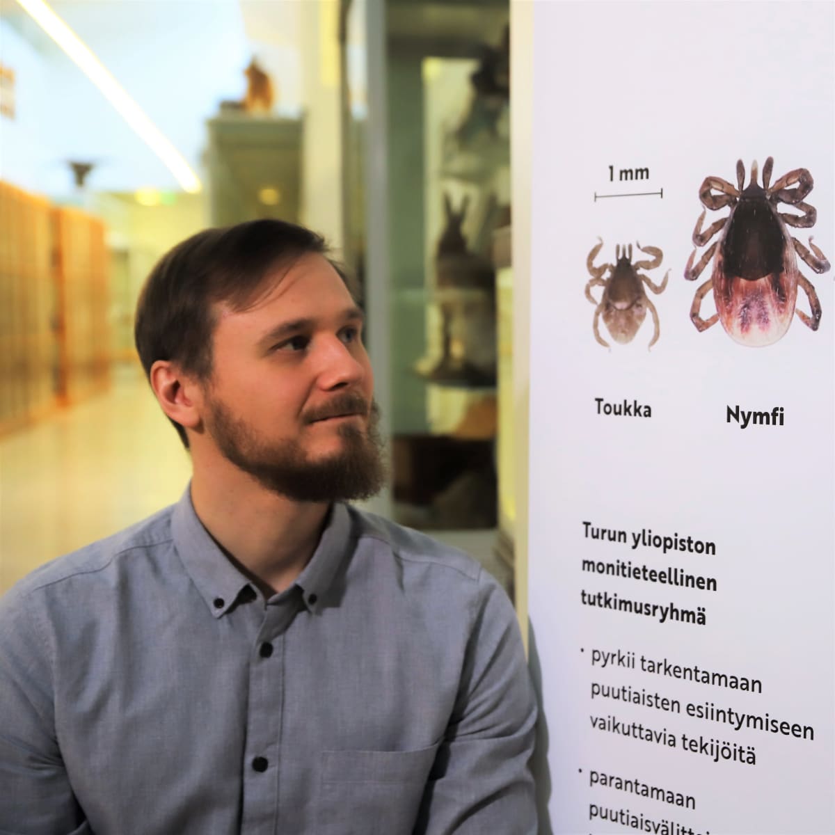 Puutiaistutkija Jani Sormunen Turun yliopistosta