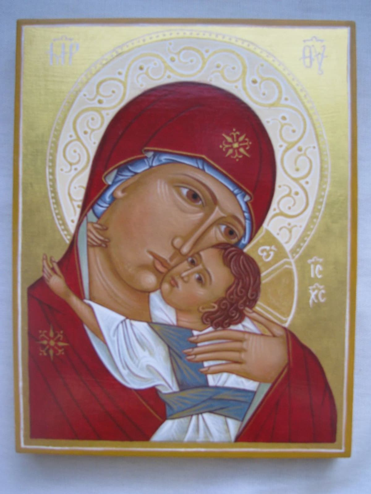 Neitsyt Maria ja Kristus -ikoni