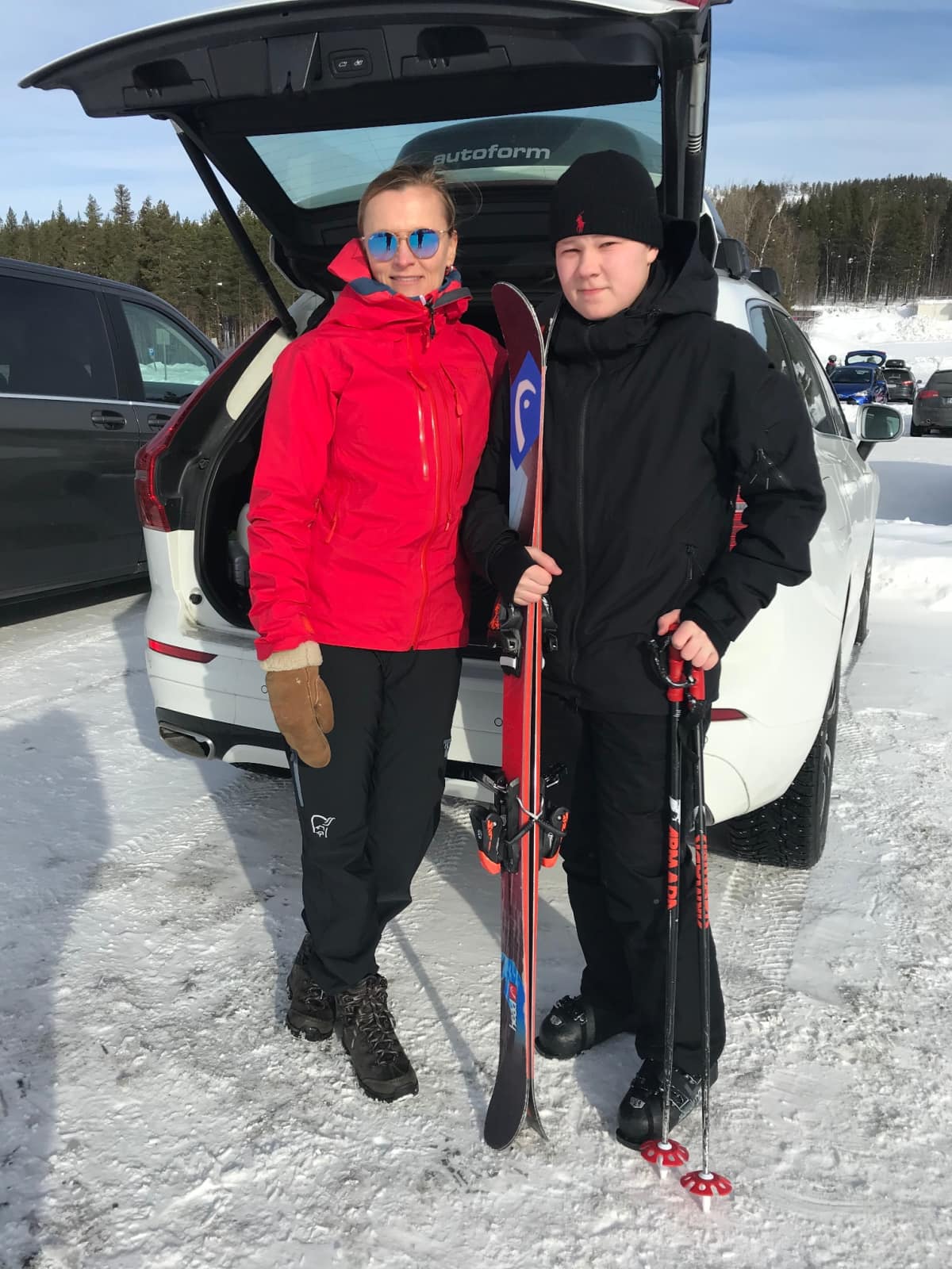 Minna Rannila ja Frans Leivo