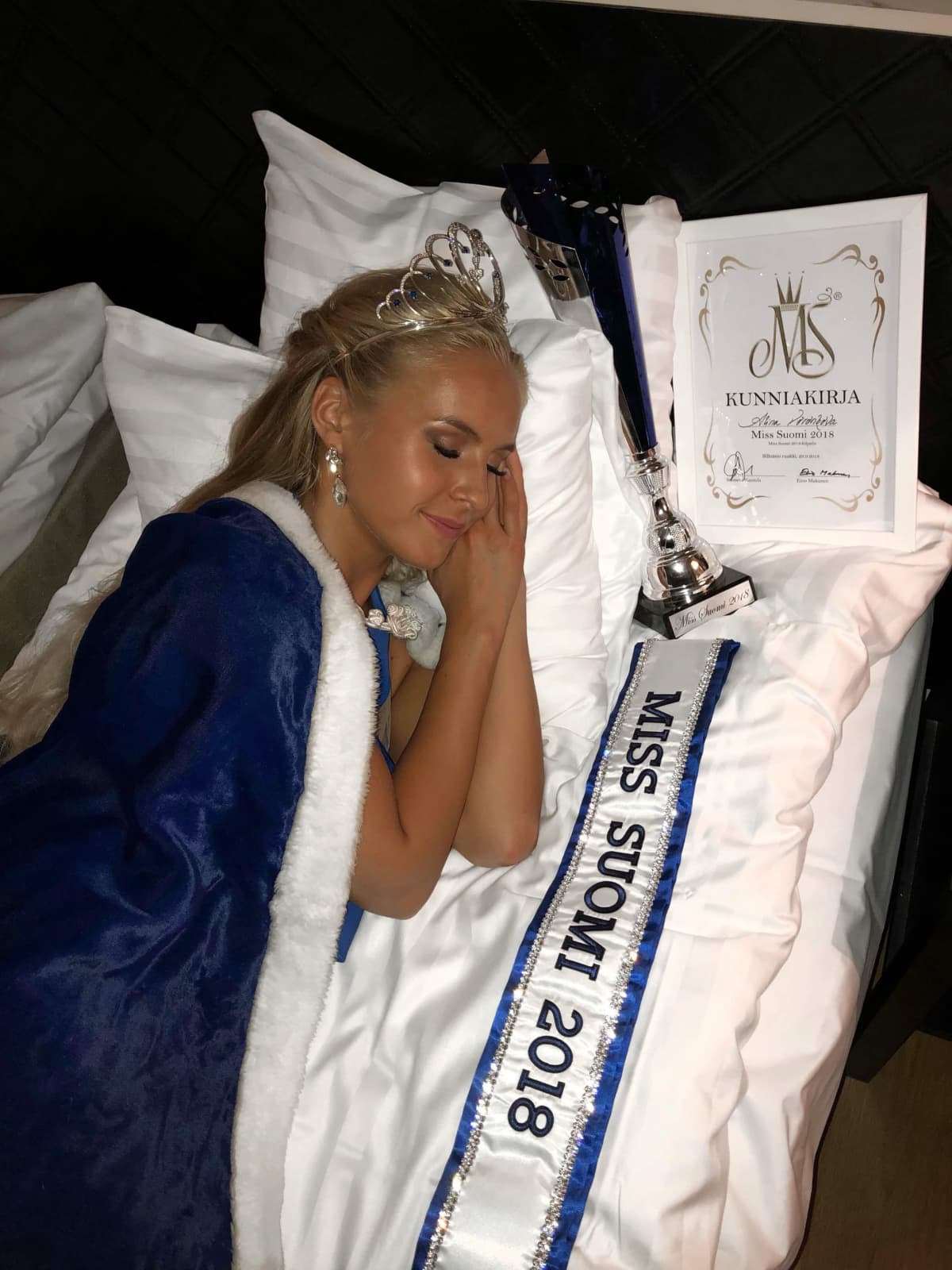 Enää Alina Voronkova ei suostu menettämään yöuniaan kiusaamisen vuoksi.
