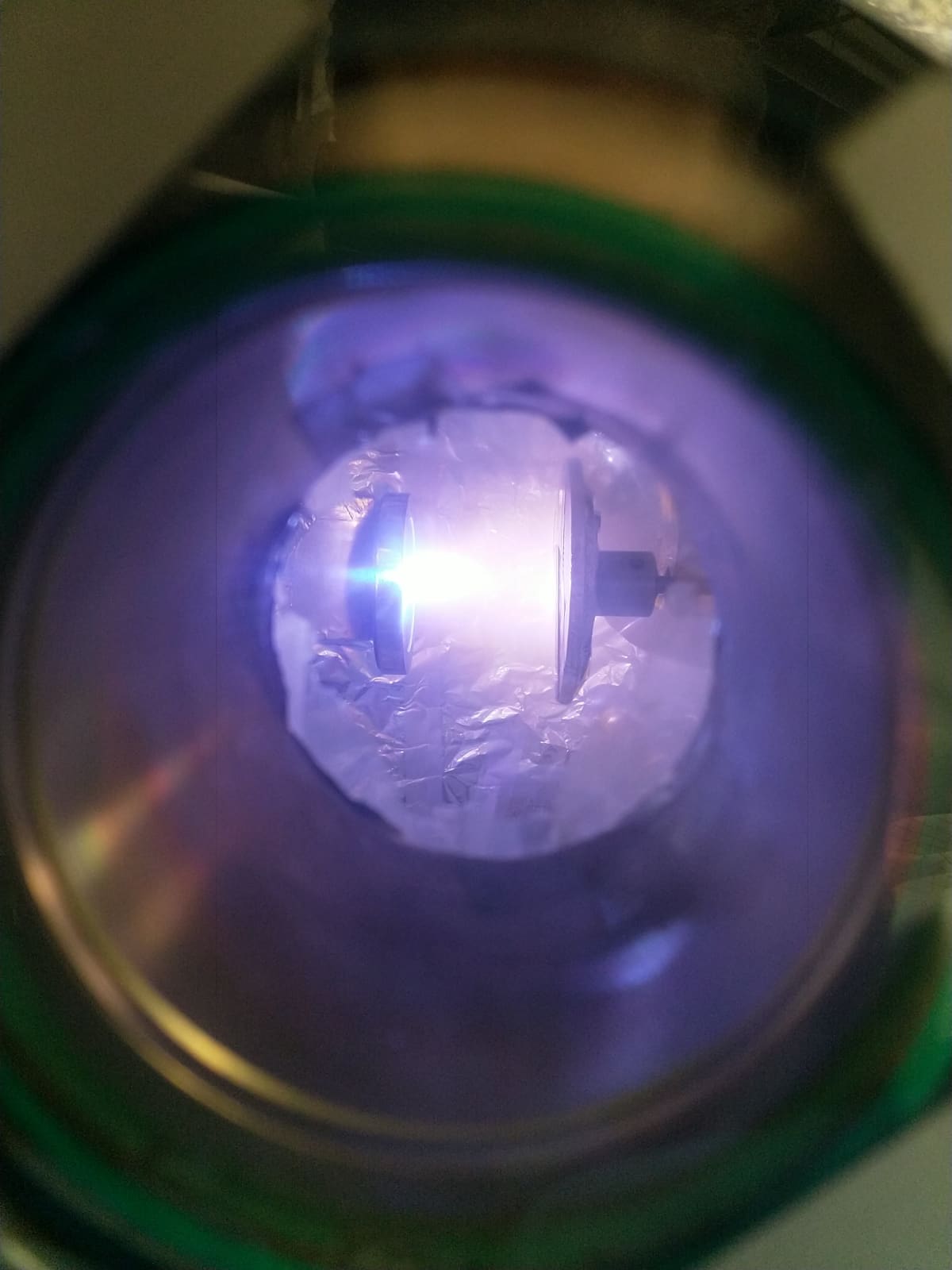 Alumiinioksidilasin valmistusta laserilla
