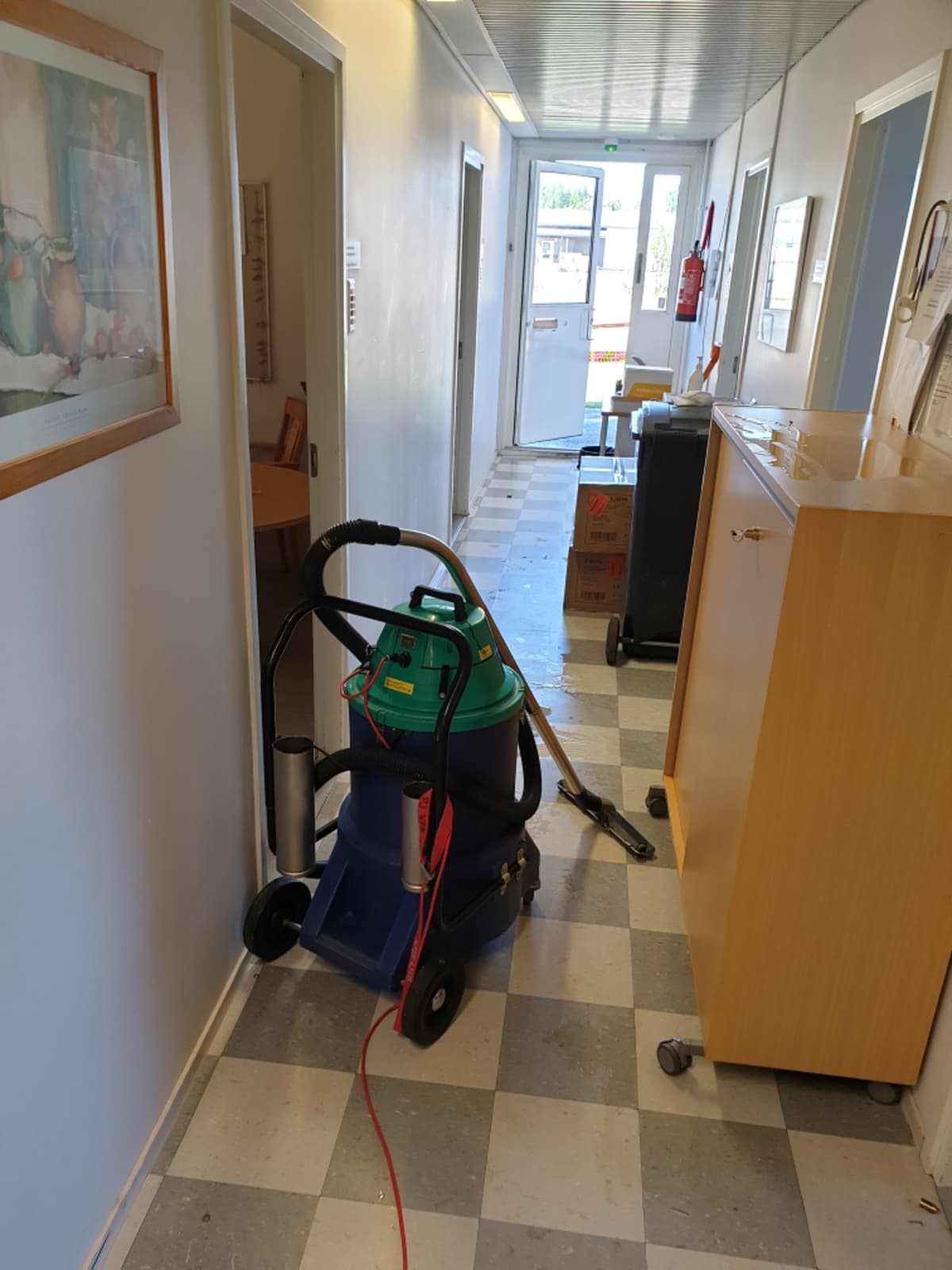 Siuntion kunnantalon vesivahinko