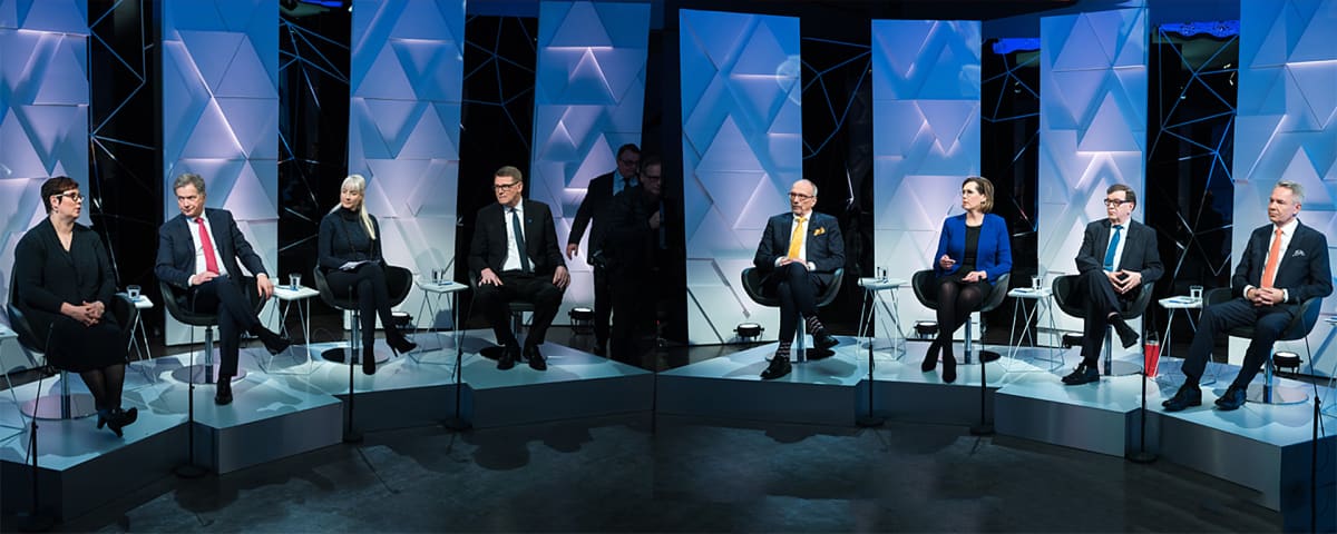 Yle Vaalikeskustelu 14.12.2017.