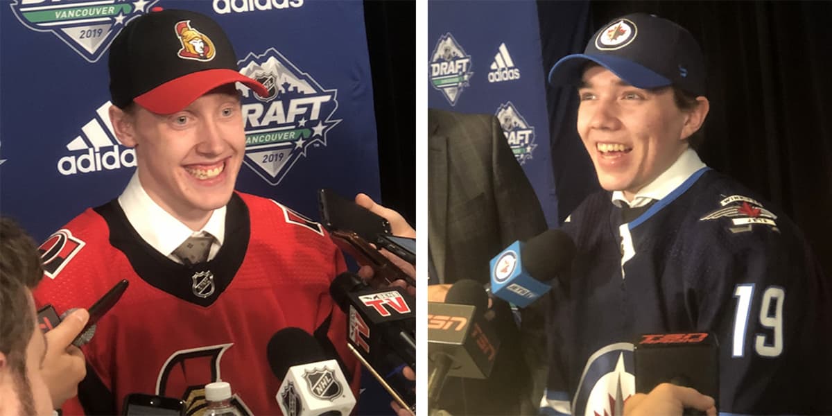 Thomson ja Heinola Draftissa