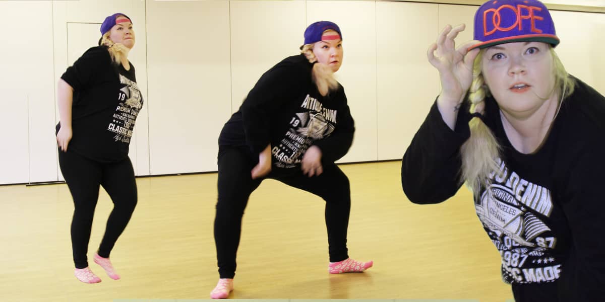 Evaleena Vuorenmaa tanssii