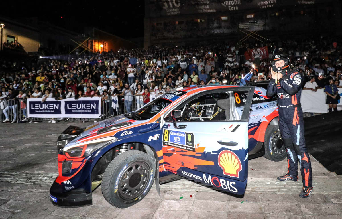 Ott Tänak Meksikon MM-rallissa 2020.