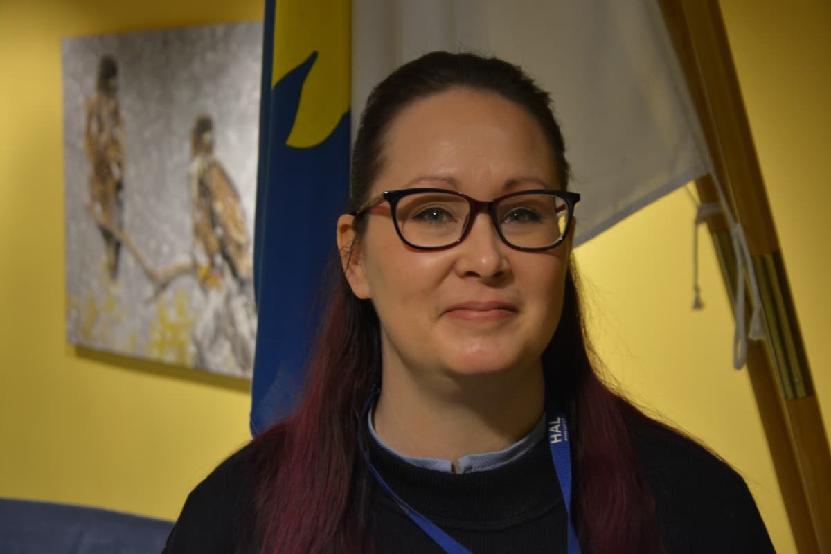 Hätäkeskusammattilaisten liiton Vaasan luottamusmies Minna Andrejeff.