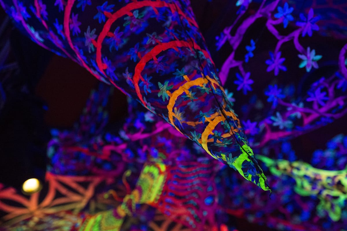 Flowers of Life, decotiimi, decotaide, uv-valo