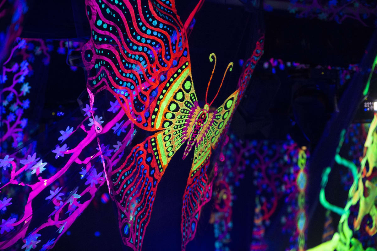 Flowers of Life, decotiimi, decotaide, uv-valo