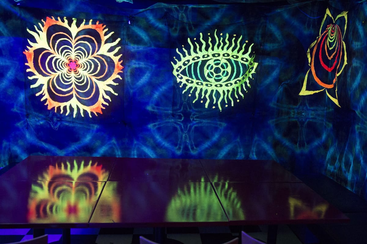 Flowers of Life, decotiimi, decotaide, uv-valo