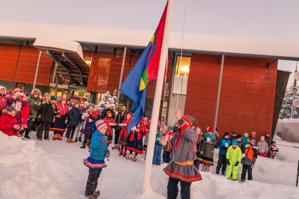 saamelaisten kansallispäivä inarissa 2018