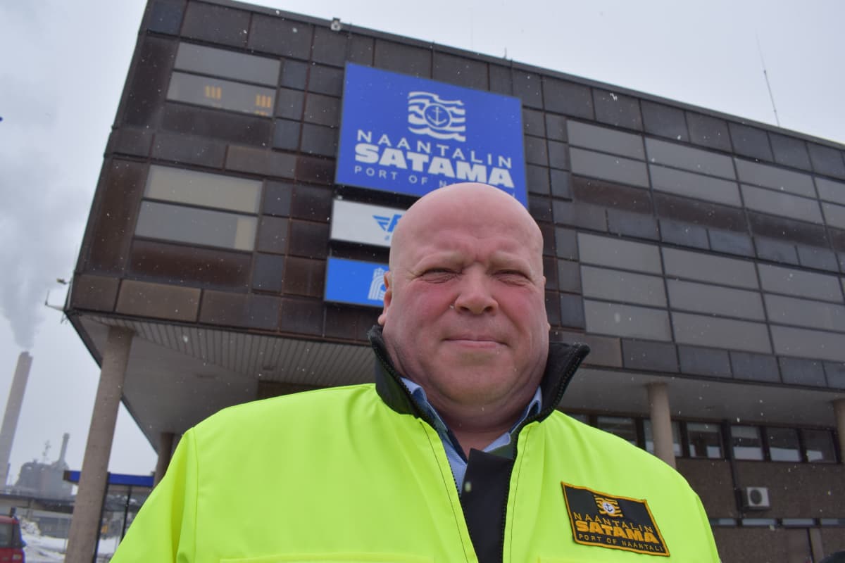Yrjö Vainiala, Naantalin satama