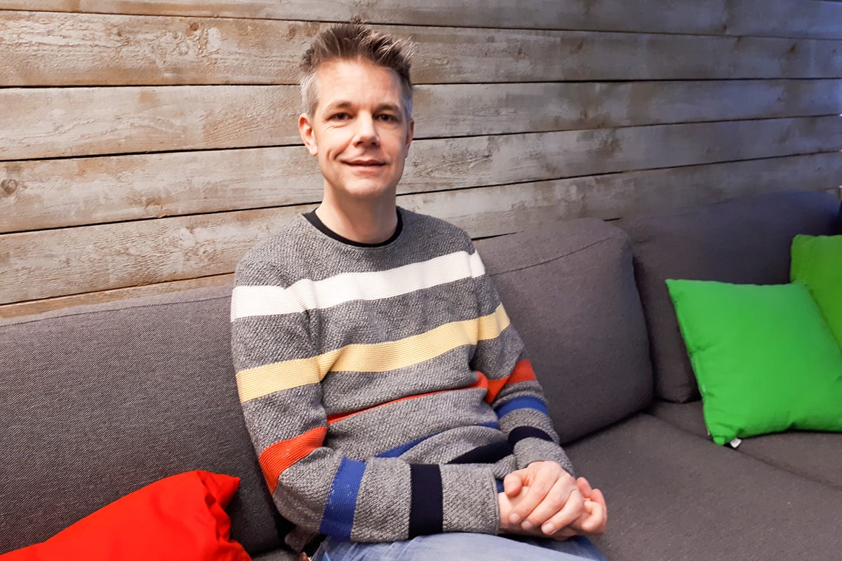 Muutosjohtaja Jurgen Appelo Ylellä.