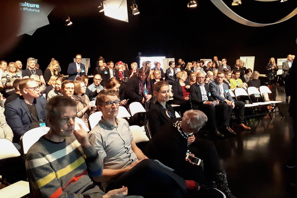 Ylessä, Pasilassa järjestettyyn tapahtumaan osallistui noin 160 muutosvaikuttajaa yrityselämästä ja eri sektoreilta julkisesta hallinnosta.