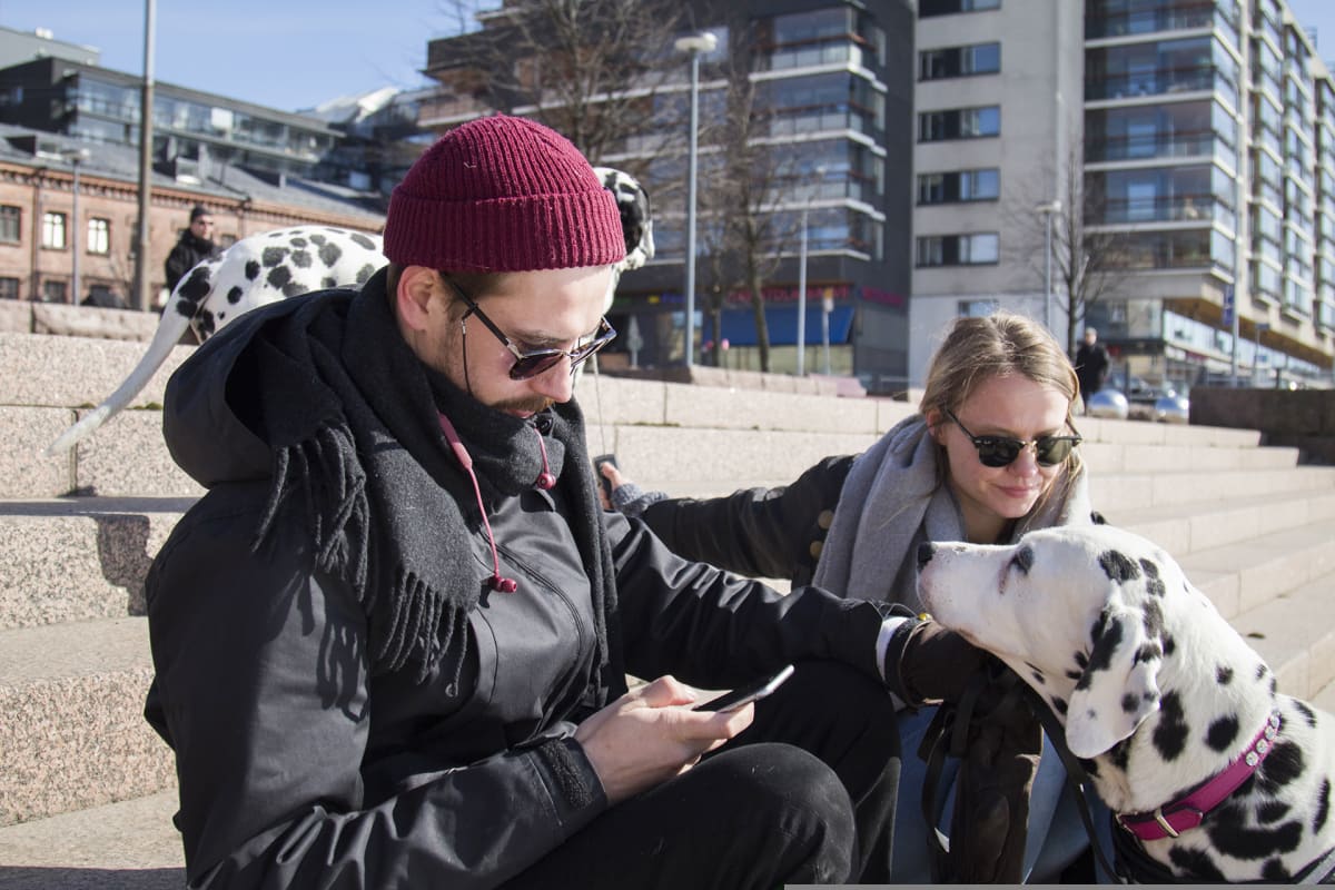Teemu Otasalo ja Madeleine Nousiainen