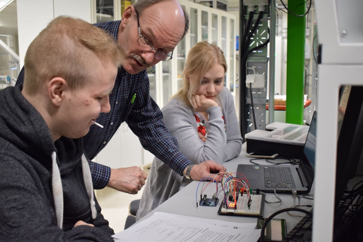 Satakunnan ammattikorkeakoulu, robotiikka, opetus