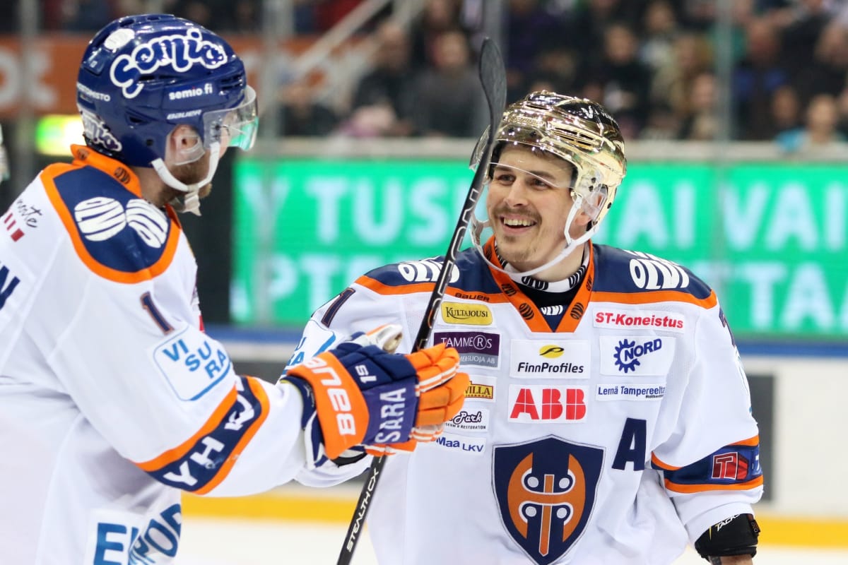 Kuvassa Kristian Kuusela, Tappara