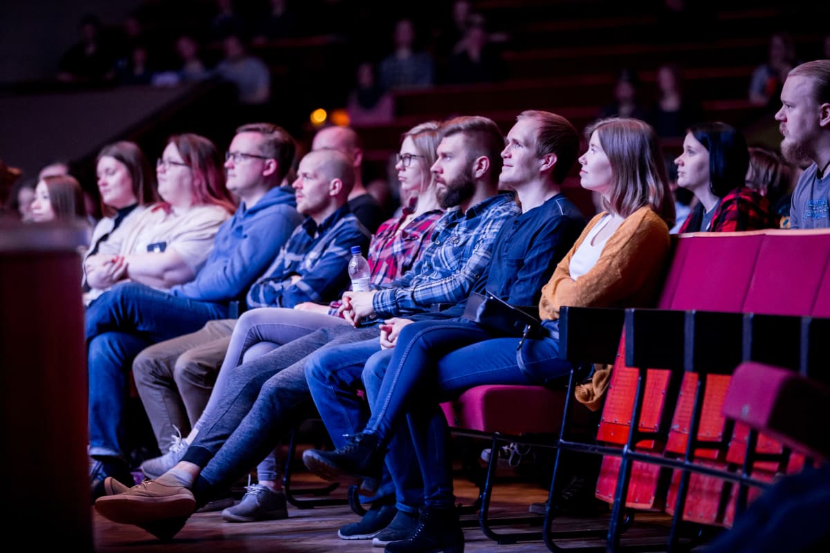 Yleisöä, Helsinki Game Music Festival